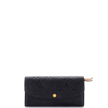 Louis Vuitton Emilie Wallet Monogram Empreinte Leather