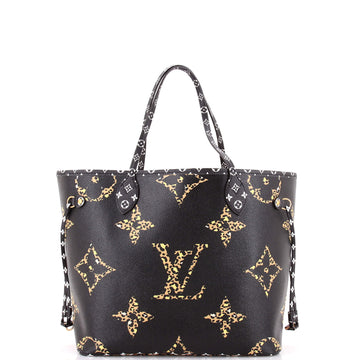 Louis Vuitton Neverfull NM Tote Limited Edition Jungle Monogram Giant MM