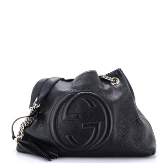 Gucci Soho Chain Strap Shoulder Bag Leather Medium