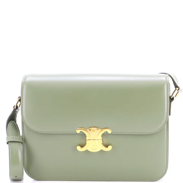 Celine Triomphe Shoulder Bag Smooth Calfskin Large