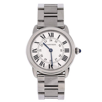 Cartier Ronde Solo de Cartier Quartz Watch Stainless Steel 29
