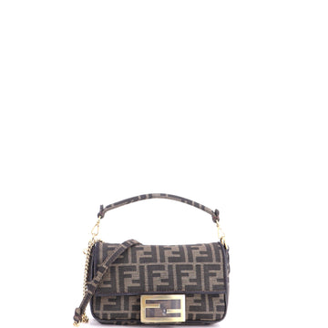 Fendi Baguette NM Bag Zucca Canvas Mini