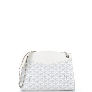 Goyard Structured Rouette Chain Shoulder Bag Coated Canvas PM