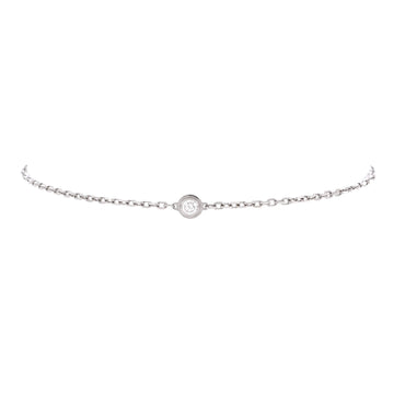 Cartier D'Amour Bracelet 18K White Gold and Diamond Small