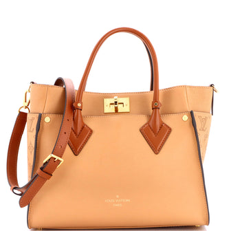 Louis Vuitton On My Side Tote Mahina Leather MM