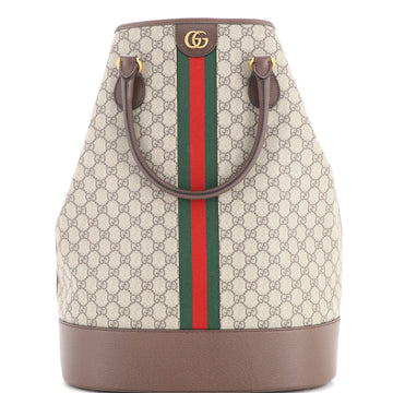 Gucci Ophidia Duffle Tote GG Coated Canvas