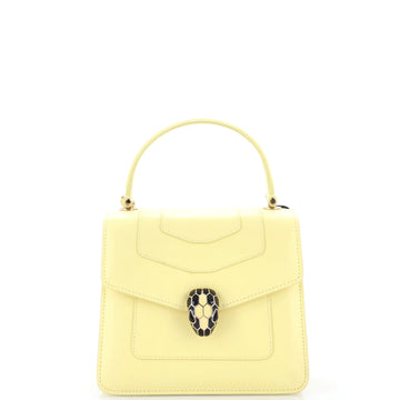 Bvlgari Serpenti Forever Top Handle Bag Leather Small