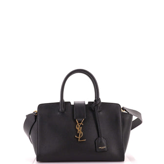 Saint Laurent Monogram Cabas Downtown Leather Baby