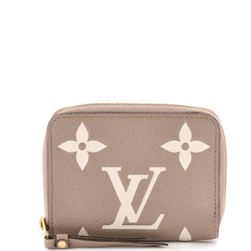 Louis Vuitton Zippy Coin Purse Bicolor Monogram Empreinte Giant