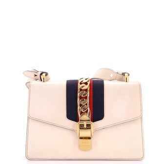 Gucci Sylvie Shoulder Bag Leather Small