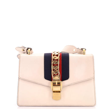 Gucci Sylvie Shoulder Bag Leather Small