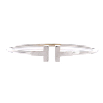 Tiffany & Co. T Wire Bracelet 18K White Gold