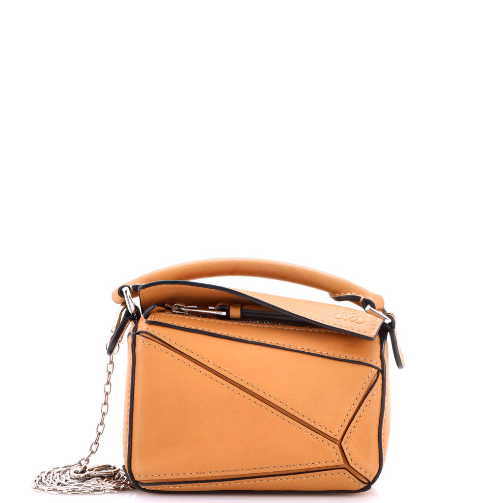 Loewe Puzzle Bag Leather Nano Neutral 4388061