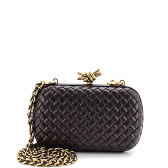 Bottega Veneta Box Knot Clutch NM Intrecciato Nappa Small