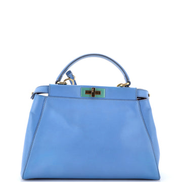 Fendi Peekaboo Bag Soft Leather Regular
