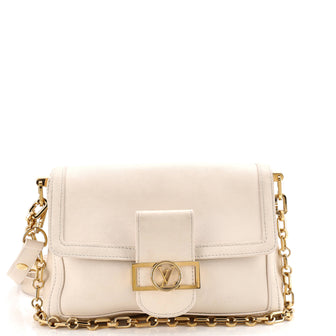 Louis Vuitton Dauphine Soft Shoulder Bag Calfskin GM