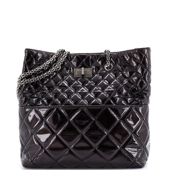 Chanel Reissue Tote Quilted Patent Tall