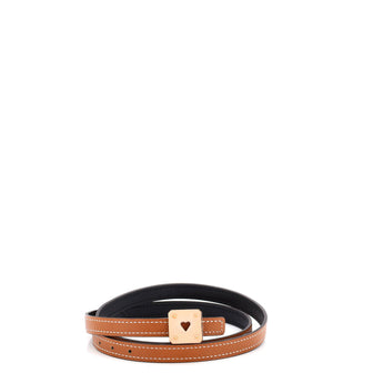 Hermes As de Coeur Reversible Belt Leather Thin