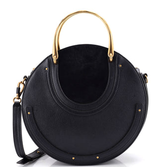 Chloe Pixie Crossbody Bag Leather and Suede Medium