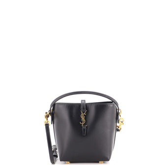 Saint Laurent Le 37 Bucket Bag Leather Mini