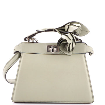 Fendi Peekaboo ISeeU Bag Leather with Embellished Handle Petite