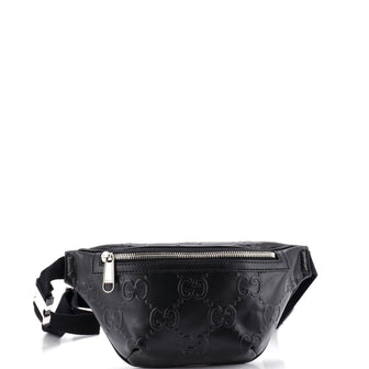 Gucci Belt Bag GG Embossed Perforated Leather Small