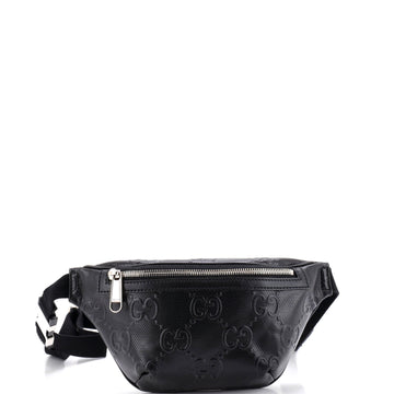 Gucci Belt Bag GG Embossed Perforated Leather Small
