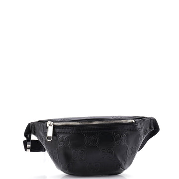 Gucci Belt Bag GG Embossed Perforated Leather Small