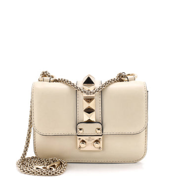 Valentino Garavani Glam Lock Shoulder Bag Leather Mini