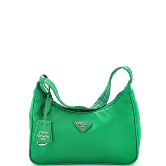 Prada Re-Edition 2000 Hobo Tessuto Mini