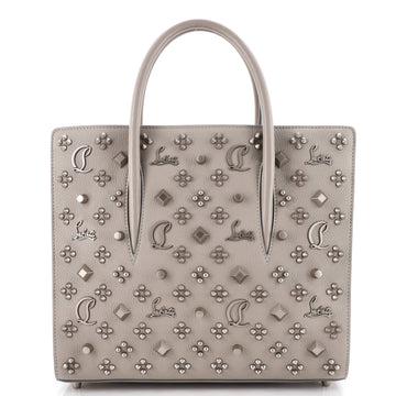 Christian Louboutin Paloma Tote Embellished Leather Medium