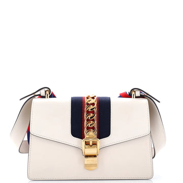 Gucci Sylvie Shoulder Bag Leather Small