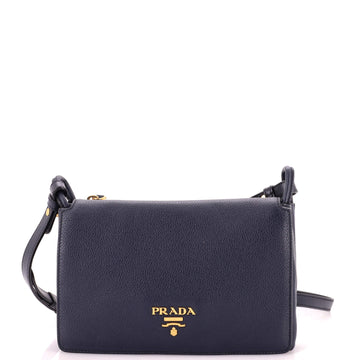 Prada Flap Crossbody Bag Vitello Daino Medium
