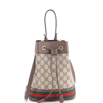 Gucci Ophidia Bucket Bag GG Coated Canvas Small