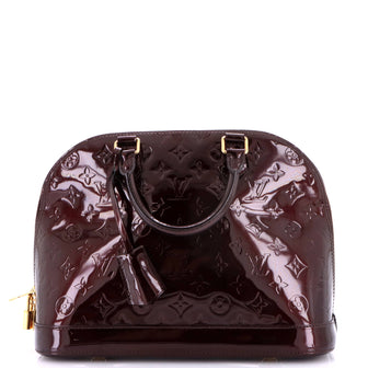 Louis Vuitton Alma Handbag Monogram Vernis PM