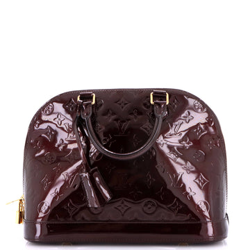 Louis Vuitton Alma Handbag Monogram Vernis PM