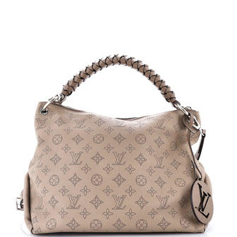 Louis Vuitton Braided Handle Beaubourg Hobo Mahina Leather MM