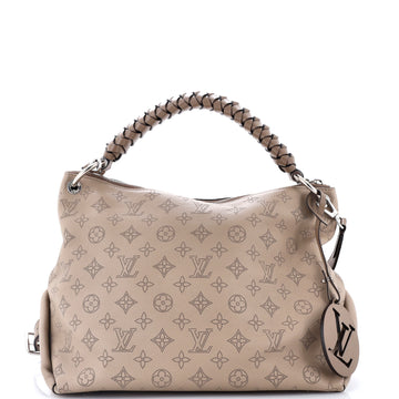 Louis Vuitton Braided Handle Beaubourg Hobo Mahina Leather MM
