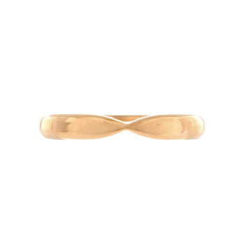 Tiffany & Co. Harmony Wedding Band Ring 18K Rose Gold 3mm