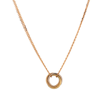 Cartier Trinity Choker Necklace 18K Tricolor Gold