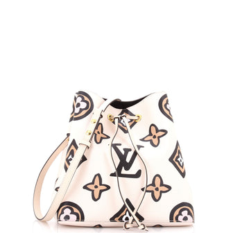 Louis Vuitton NeoNoe Handbag Wild at Heart Monogram Giant MM