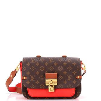 Louis Vuitton Vaugirard Handbag Monogram Canvas with Leather