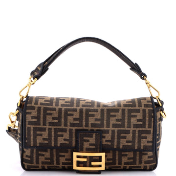 Fendi Baguette NM Bag Zucca Canvas Medium