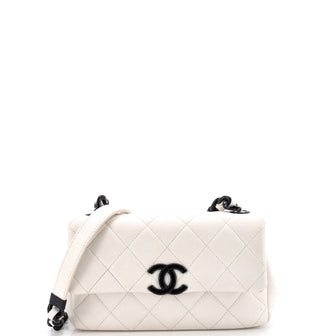 Chanel My Everything Flap Bag Quilted Caviar Small