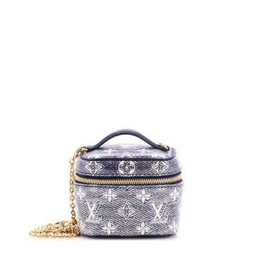 Louis Vuitton Vanity Case Monoglam Jacquard Canvas Micro