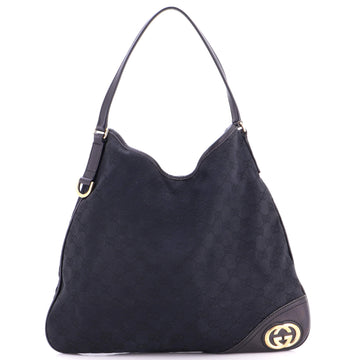 Gucci New Britt Hobo GG Canvas Medium