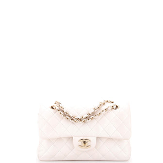 Chanel Classic Double Flap Bag Quilted Caviar Small