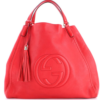 Gucci Soho Shoulder Bag Leather Large