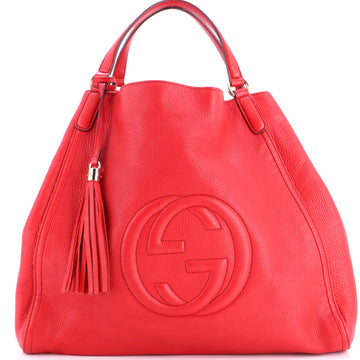 Gucci Soho Shoulder Bag Leather Large