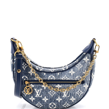 Louis Vuitton Loop Handbag Monogram Jacquard Denim